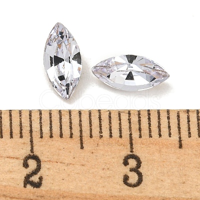 Glass Rhinestone Cabochons RGLA-L029-12A-283-1