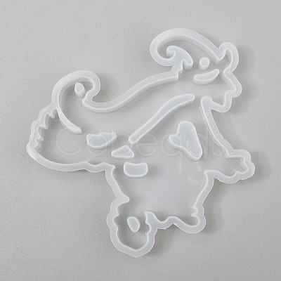 Halloween DIY Witch Silicone Molds X-DIY-L021-51-1