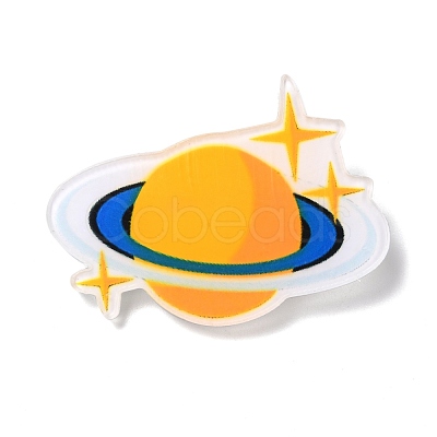 Planet Acrylic Safety Brooch JEWB-D009-10P-1