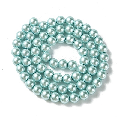 Grade A Glass Pearl Beads HY-J001-6mm-HX090-1