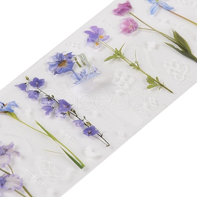 Flower PET Adhesive Tape DIY-P084-B05-1