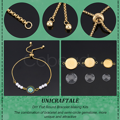Unicraftale DIY Bracelet Making Kits DIY-UN0003-56-1