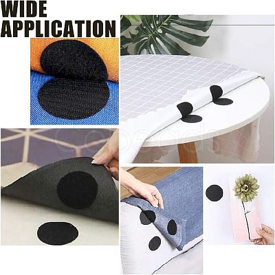 Self-adhesive Felt Fabric Circles DIY-FG0001-30A-1