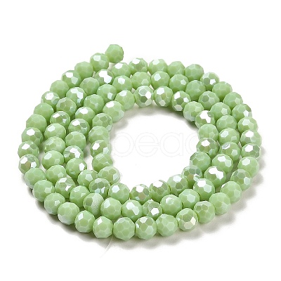 Opaque Glass Beads Stands EGLA-A035-P6mm-B20-1