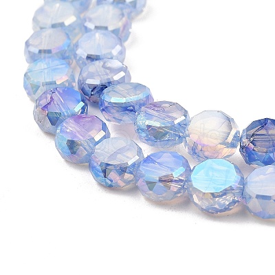 Imitation Jade Glass Beads Strands X-GLAA-P058-05A-03-1