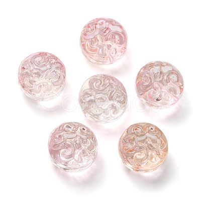 Transparent Glass Beads GLAA-D007-02B-1