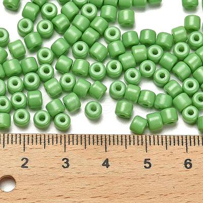 Baking Paint Pearlized Glass Seed Beads SEED-C001-04A-16-1