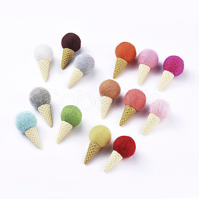 Wool Felt Ice Cream Crafts Supplies DIY-I031-A-M-1