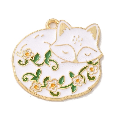 Alloy Enamel Pendants ENAM-147-04B-G-1