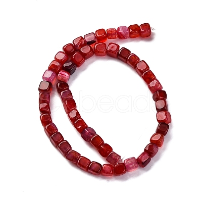 Natural Dragon Veins Agate Beads Strands G-G177-E14-01-1