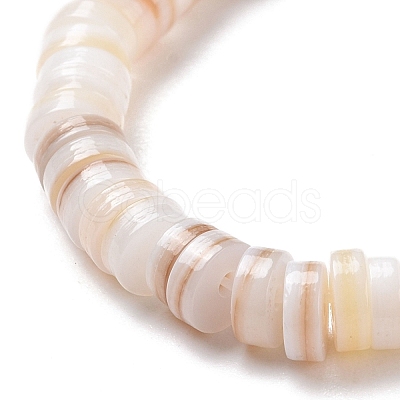 Natural Freshwater Shell Beads Strands X-SHEL-G011-09-A02-1