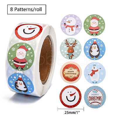 Christmas Roll Stickers X-DIY-J002-B11-1