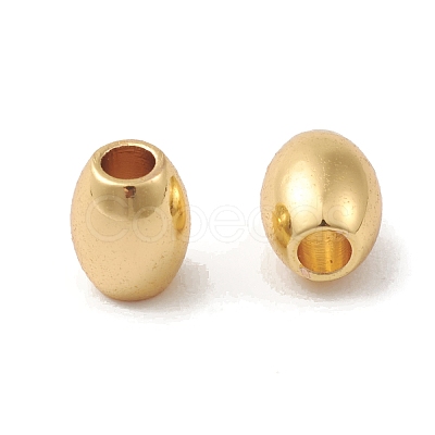 Rack Plating Brass Beads KK-G452-29G-1