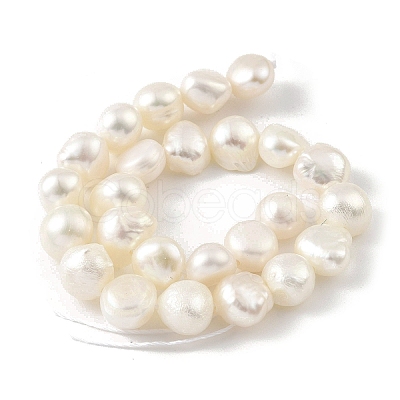 Natural Cultured Freshwater Pearl Beads Strands PEAR-A006-08D-1