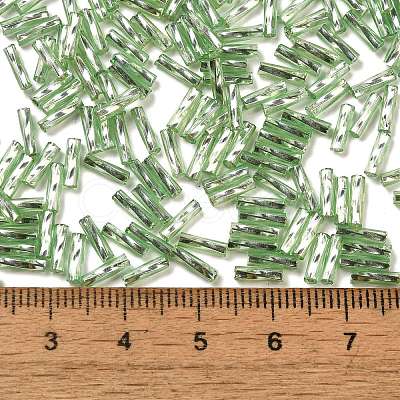 Glass Twist Bugle Beads SEED-C004-06B-1