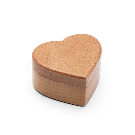 Portable Wooden Ring Boxes X-OBOX-WH0004-12B-1