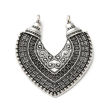 Tibetan Style Alloy Pendants PALLOY-F300-06AS-1