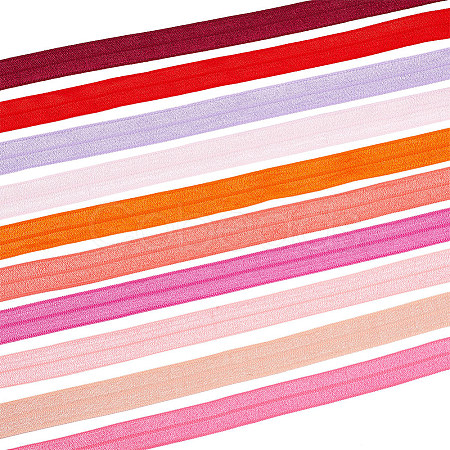 BENECREAT 30M 10 Colors Flat Polyester Elastic Cord OCOR-BC0006-33B-1