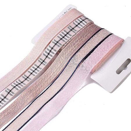 Polyester & Polycotton Ribbons Sets SRIB-P022-01D-04-1