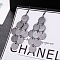 Fashionable Alloy Tassel Earrings, Disc Dangle Earrings for Women, Gunmetal