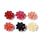 Synthetic Coral Beads, Dyed, Flower, Mixed Color, 17.5x9mm, Hole: 1.4mm