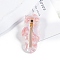 Cloud Shape Cellulose Acetate Alligator Hair Clips, Hair Accessories for Women and Girls, Pink, 68x25mm