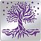 Stainless Steel Cutting Dies Stencils, for DIY Scrapbooking/Photo Album, Decorative Embossing DIY Paper Card, Stainless Steel Color, Tree of Life Pattern, 156x156mm