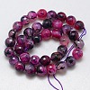 Natural Agate Round Beads Strand G-L084-10mm-60-3