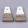 Resin & Wood Pendants RESI-S358-52K-2