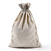 Cotton Cloth Packing Pouches Drawstring Bags ABAG-R011-20X30-01-3