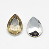 Acrylic Rhinestone Pointed Back Cabochons GACR-Q013-13x18-12-2