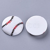 Sport Theme Resin Cabochons X-CRES-N021-05B-2