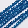 Natural & Dyed Malaysia Jade Bead Strands G-A146-8mm-A23-1