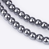 Non-Magnetic Synthetic Hematite Beads Strands X-G-D015-2-3
