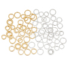 HOBBIESAY 84Pcs 6 Style Brass Linking Rings KK-HY0001-28-1