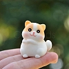 Cartoon Pattern Cat Resin Ornament PW-WG22480-01-1