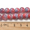 Dyed Natural Jade Beads Strands G-F764-02D-5