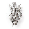 304 Stainless Steel Pendants STAS-A083-20AS-2