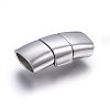 304 Stainless Steel Fold Over Clasps STAS-E440-87A-P-1