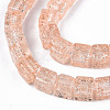 Crackle Glass Beads GLAA-S192-005C-3