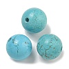 Synthetic Turquoise Beads G-G147-01R-1