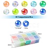 3000Pcs 10 Colors Eco-Friendly Transparent Acrylic Beads TACR-CJ0001-15-2