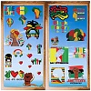 8 Sheets 8 Styles Juneteenth PVC Waterproof Wall Stickers DIY-WH0345-133-1