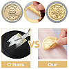 Self Adhesive Gold Foil Embossed Stickers DIY-WH0211-393-3