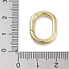 Brass Spring Gate Rings KK-M293-55G-3