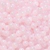 Imitation Jade Glass Seed Beads SEED-C001-02C-01-3