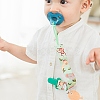 80Pcs 20 Colors Eco-Friendly Plastic Baby Pacifier Holder Clip KY-PH0007-03-8