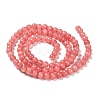 Natural Malaysia Jade Bead Strands G-M101-4mm-04-2