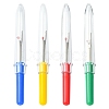 4Pcs 4 Colors Plastic Handle Iron Seam Rippers TOOL-YW0001-22-2