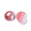 Opaque Glass Cabochons GGLA-S038-12B-8mm-3